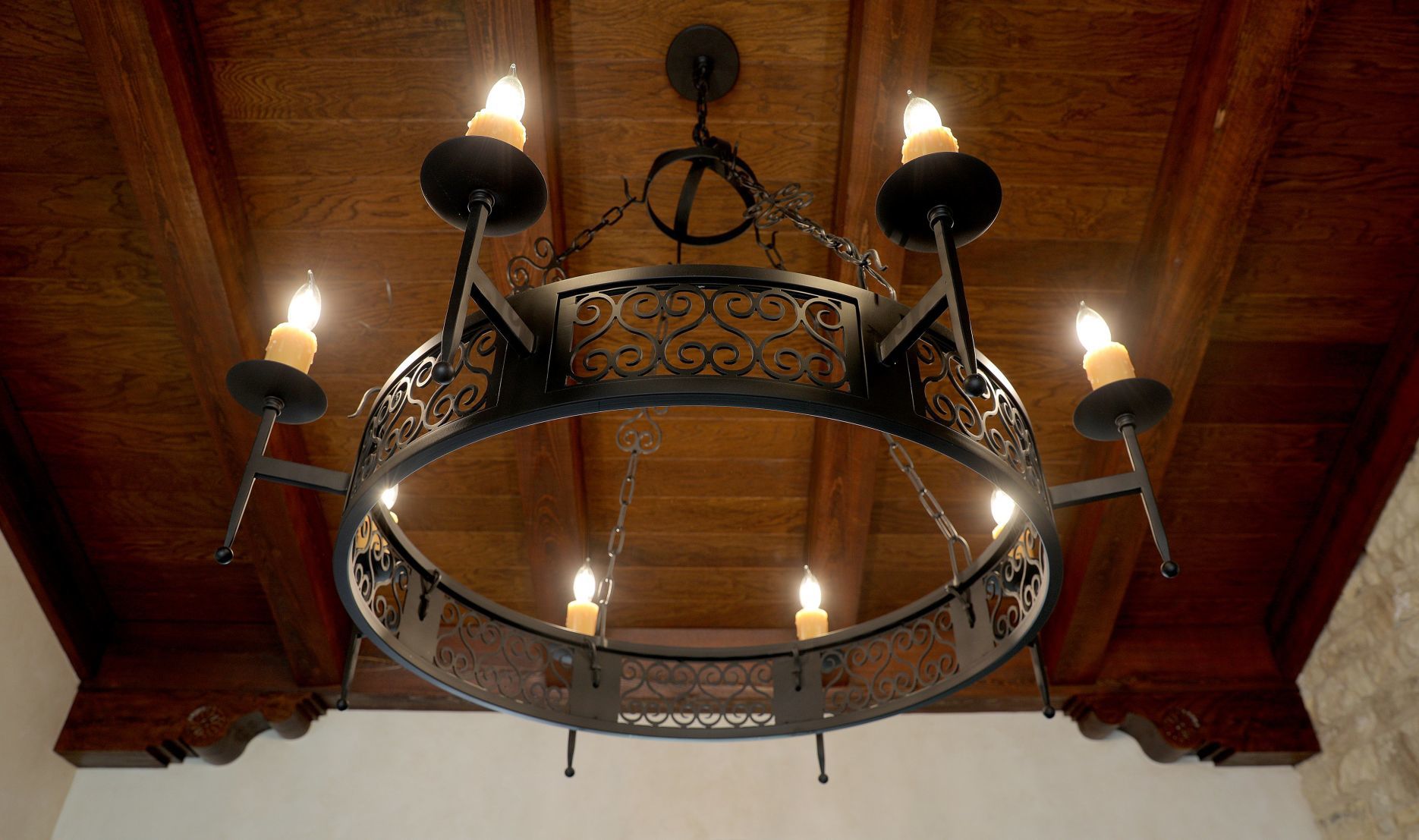 At home: Ron Brown's Franklin County ranch